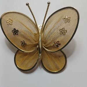 Fashion Jewelry Gold Butterfly Necklace